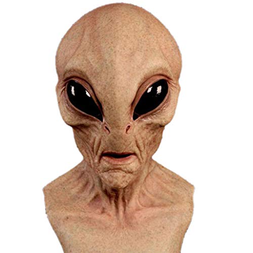 JCOC Halloween Alien Mask Scary Horrible Horror Alien mask Magic Mask (B)