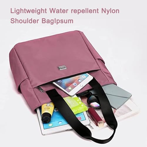 Lightweight Water repellent Nylon Shoulder Bag,Reposaltrust Bag,Travel shoulder bag Fashion Women Tote Shoulder Bag3