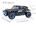 Blomiky D181 High Speed Racing Black Blue RC Trucks Remote Control Cars 1/18 Scale 4WD Toy Vehicle 30KMH+ Monster Electric Race Buggy Extra 2 Battery D181 Blue