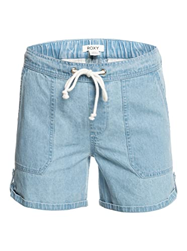 Roxy Milady Beach Regular - Jeansshorts für Frauen Blau