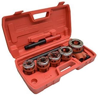 Manual Pipe Threader Die Set (3/8, 1/2, 3/4, 1, 1-1/4)