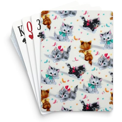 Cartas de Juego Tamaño Estándar Gatitos