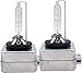 SOCAL-LED LIGHTING D8S 35W Xenon HID Headlight Bulbs - 6000K Crystal White - 66548 66549 12411C1 OEM High Low Beam Direct Replacement - Pack of 2