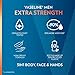 Vaseline Lotion for Men Extra Strength 3-in-1 for Face, Hands & Body + Original Lip Therapy for Dry Lips with Petroleum Jelly (3 Piece Set)