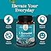 Free Form L Tyrosine 500mg Capsules - High Strength L-Tyrosine Supplement for Mental Energy and Focus Support - Amino Acid Nootropic Supplement for Mood Focus Attention and Cognitive Performance