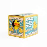Gift Republic Boogie Bath Duck LED Light-up Bath Toy Fun Colourful Underwater Disco Light Gift for Kids and Adults