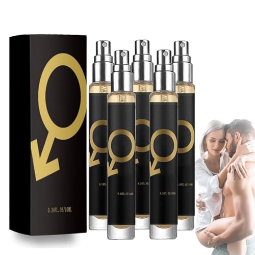 Alpha Pheromonparfüm Herren, Ecdf Alpha Parfüm Spray Herren, Pheromone Parüm Männer für Dating und Alltag, Selbstvertrauen und Anziehungskraft steigern, Lang Anhaltender Duft (50ml)
