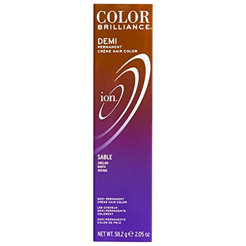 Ion Color Brilliance Master Colorist Series Demi Permanent Creme Hair Color Sable
