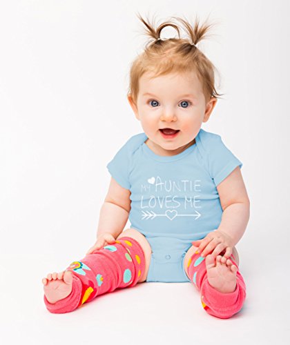 My Auntie Loves Me - Funny Baby Essentials Bodysuit - Newborn Girl Clothes Baby Boy Romper2