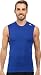 adidas Performance Men's Techfit Base Layer Sleeveless Tee, Large, Collegiate Royal
