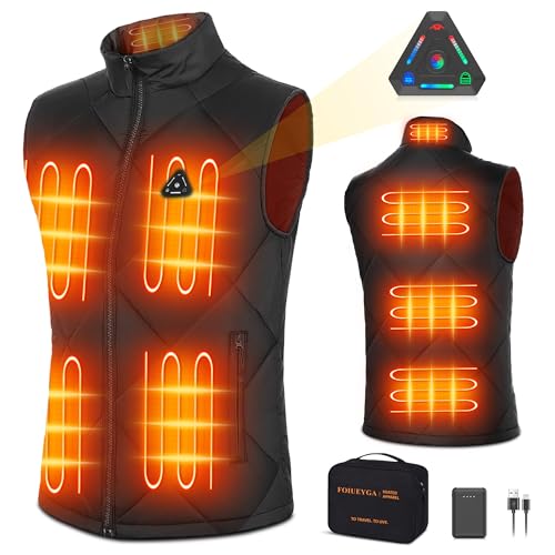 Foiueyga Verwarmd vest met powerbank