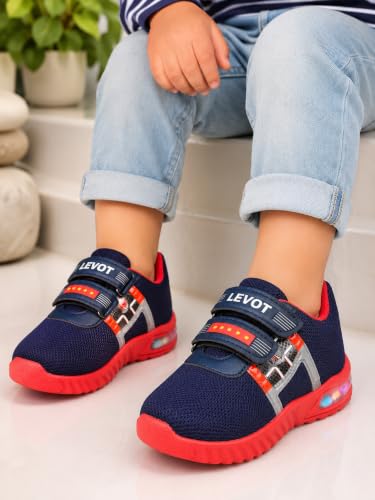 Image of Hunter-3 Multicolor LED Light Slipon Casual,Walking & Running Unisex Shoes for Boys & Girls Suitable on Every Outfit (2 Years-4.5 Years)(Pack of 1 Pair)