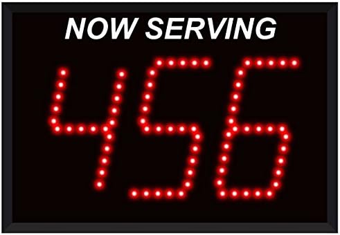 3-Digit Take A Number Display