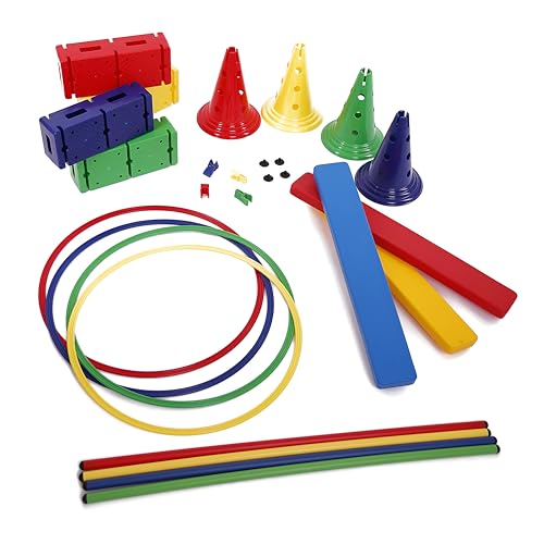 Italveneta Didattica 103 - Kit de psicomotricidad, Modelo B, para Actividades motrices