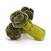 Jellycat Vivacious Vegetable Broccoli Stuffed Toy, 6 inches - Vegetable Plush - Great Gift Idea