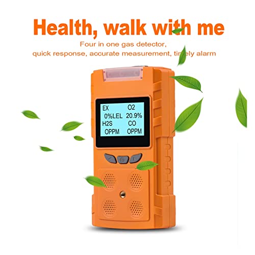 Détecteur multi-gaz portable oxygène et monoxyde pour espace confiné