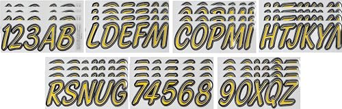 image for Hardline Products Series 400 Factory Matched 3-Inch Boat & PWC Registr