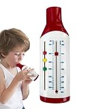 Spirometer, tragbar, persönlicher Taschenanreiz-Spirometer, Spirometer für Erwachsene UK, Expiratorischer Durchflussmesser zur Überwachung der Lungenfunktion, Spirometrie-Messgerät für tiefes