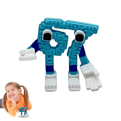 Copbopwn 67 Toy 3D Printed Brainrot Toys 2.7 Inch Steal a Brainrot Rot Figure 67 Collectible Toys Funny Collectible Brainrot Figure Desk Decorations & Gifts for Boys and Girls