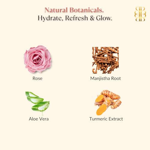 Image of ABHA Rose & Manjistha Face Mist,Royal, Hydrating Toner for Fresh, Dewy & Refreshed Skin