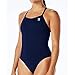 TYR Women's TYReco Solid Diamondback Swimsuit, Navy, 38