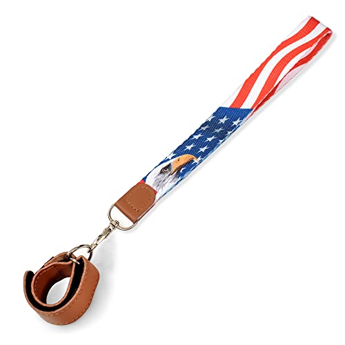 Asterom Stylish Cane Wrist Strap - Stars And Stripes - Comfortable Wrist Strap For Walking Sticks And Canes #TOP1