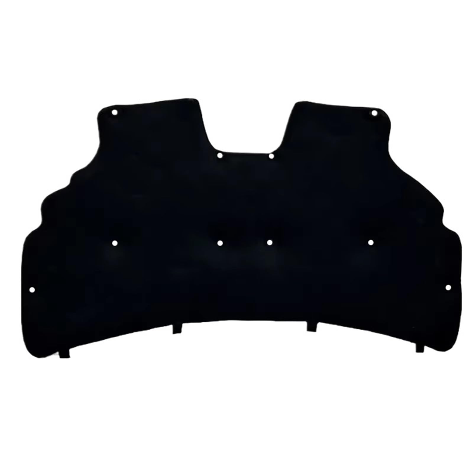 Fdurftar One Color Cotton Soundproof Cover For Fiesta Mk6 2009-2012 Car Hood Engine Heat Sound Insulation Cotton Engine Hood Insulation Pad