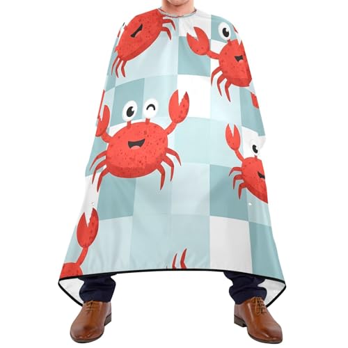 Capa para barbero impermeable y ajustable para hombre miniatura 1