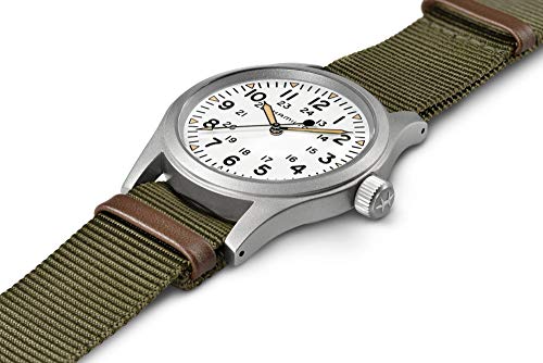 Hamilton Khaki Field Mechanical White Dial Men's Watch H69439411 #TOP3