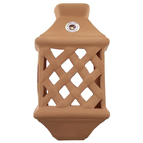 CERÁMICA ESPAÑA | Aplique de pared rústico exterior | Aplique pared - Modelo D25 | 18x8.5x33 cm