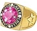 Crown Awards Gold Cheerleading Championship Ring with Presentation Box, Size 6 Prime