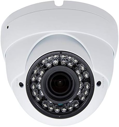 Vonnision 5MP 4MP Dome Super Hybrid Security Camera 4in1 TVI/CVI/AHD/960H CCTV Surveillance Security Camera 2.8-12mm Varifocal Lens Waterproof Day&Night Vision Outdoor/Indoor 98ft IR Camera White
