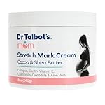 Dr Talbot’s Mom Stretch Mark Cream, Collagen, Elastin, Cocoa Butter, Shea Butter, Vitamin E, Chamomile, Calendula and Aloe Vera for Stretchmarks, Paraben and Phthalate Free, Safe for Pregnancy