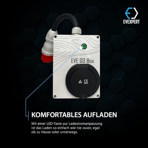 Wallbox 22 kW EV Expert mobile Ladestation für Elektrofahrzeuge