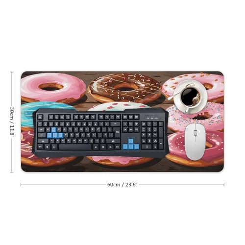 Donuts Desk Mat Non-Slip Large Mouse Pad miniatura 2