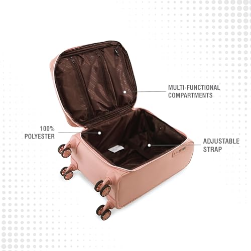 Image of DKNY After Hours Range Red Color 21 inch Cabin Trolley