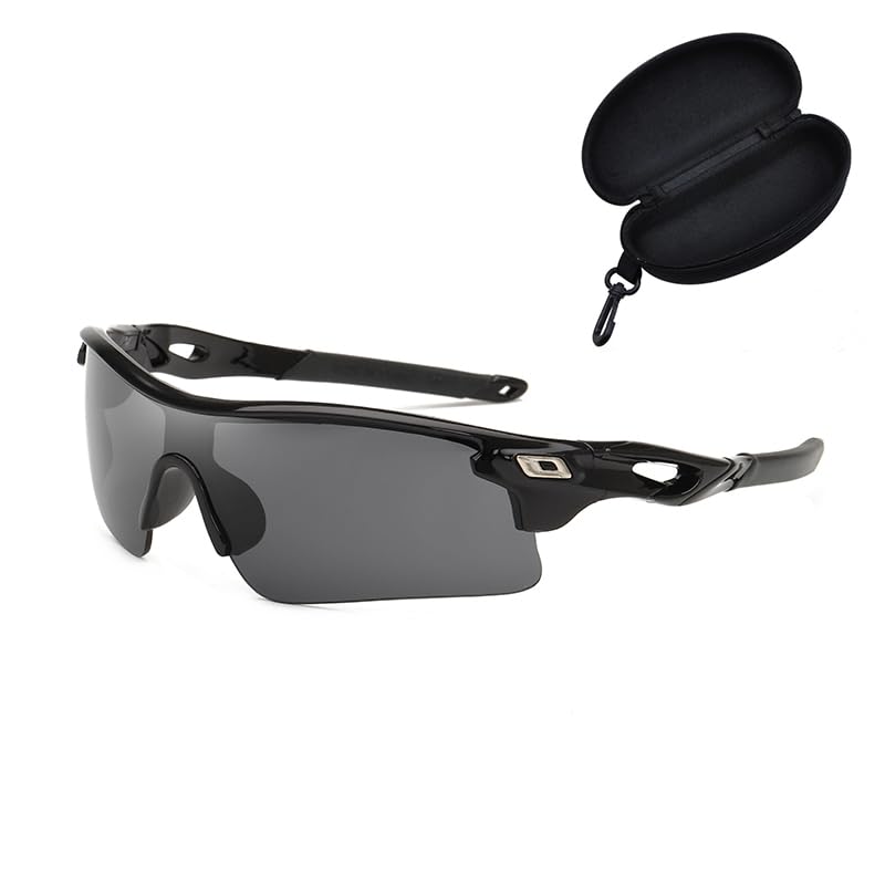 RIXOW Gafas de sol para bicicleta UV400 para hombre y mujer, gafas deportivas para correr, pescar, conducir, béisbol, golf, accesorios de bicicleta