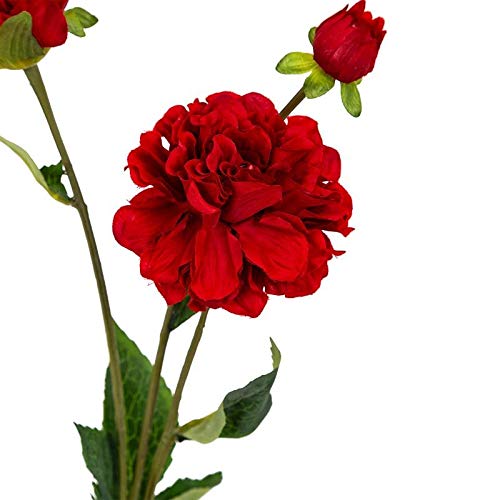 Buy Home4U Pioen Red Artificial Flowers for Home Decoration Online at