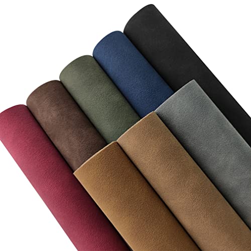 Tissu en daim synthétique givré pour tapissier et loisirs créatifs