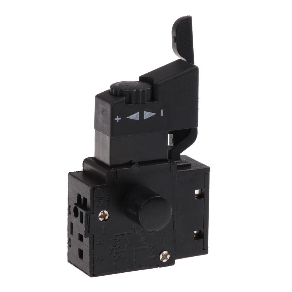 UJEAVETTE 2xLock on Power Tool Electric Drill Speed Control Trigger Button Switch #1-image-15