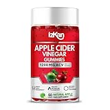 Apple Cider Vinegar Gummies with Mother 1200mg –ACV Gummies - | Digestive Health, Energy, Immune and Metabolism Support | - with Vitamin B12, B6 & Beetroot & Pomegranate Vegan 60 Count (1X)