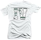 SNELOS Shirt to Match Jordan 4 Oxidized Green Tee with Jersey-Drippy Shirt for Sneakerheads - The IV (Green) White Tee | Large