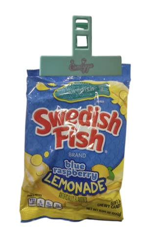 Swedish Fish Blue Raspberry Lemonade Gummies 8 Oz Bag Exclusive With Candyya Clip (Pack Of 2) #TOP1