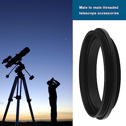 ECSiNG M48 Male to M42 Male Telescope Adapter Lens Adapter Ring Aluminum Filter Adapter Ring for Connecting The Telescope with M48 Thread And Camera - Image 3