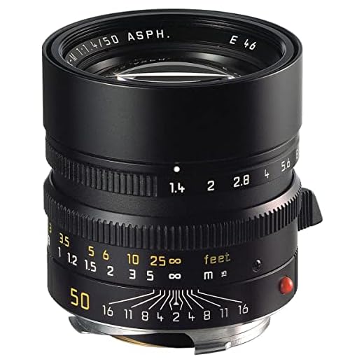 Leica 50mm f/1.4 Summilux-M Lens