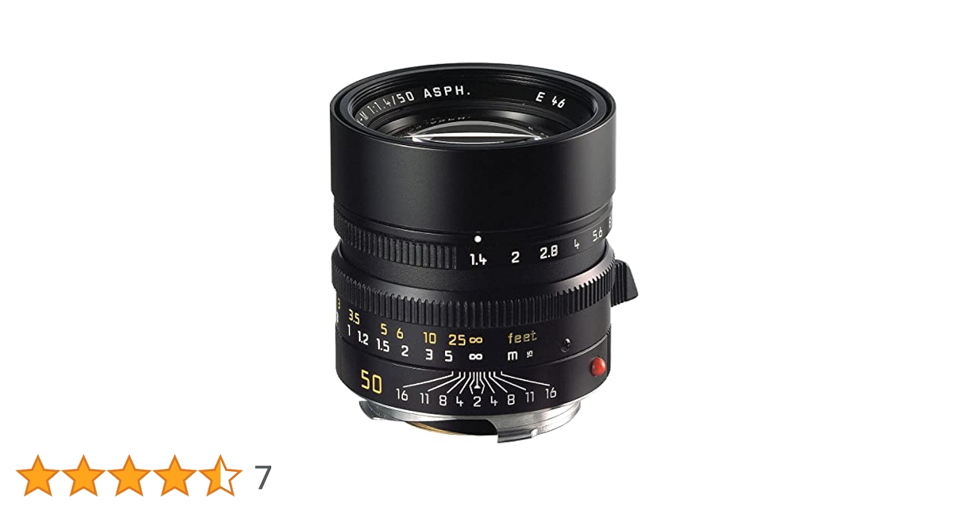 Leica ズミルックスM 50mmF1.4 ASPH 11891 ライカ ズミルックスM f1.4/50mm ASPH. ブラック / ライカ