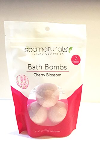Spa Naturals Bath Bombs Cherry Blossom