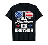 4th of July Family Matching Shirts, All American Big Brother T-Shirt