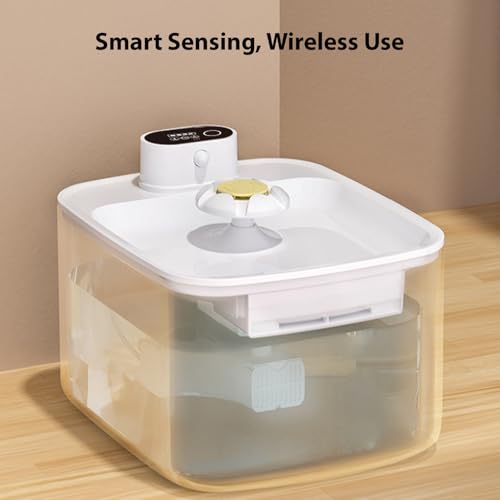 Fuente de agua automática inalámbrica para mascotas ASHATA miniatura 6