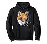 Fuchs Polygon Geometrisch Wild-Tier Pullover Hoodie